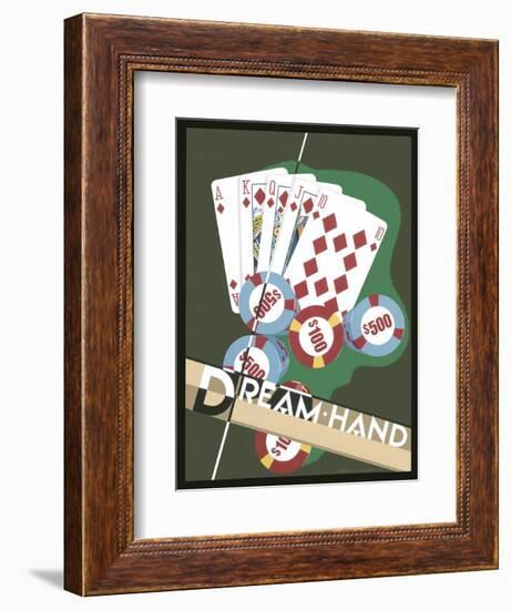 Dream Hand-Brian James-Framed Art Print