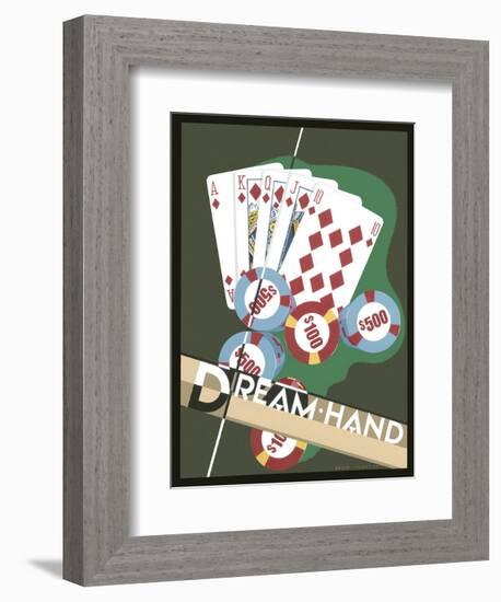 Dream Hand-Brian James-Framed Art Print