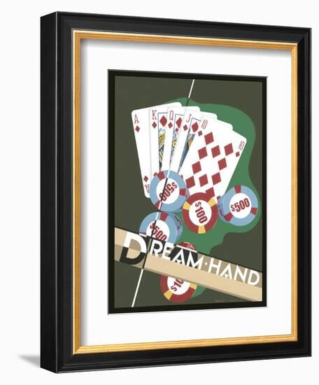 Dream Hand-Brian James-Framed Art Print