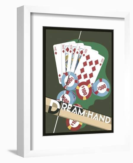 Dream Hand-Brian James-Framed Art Print
