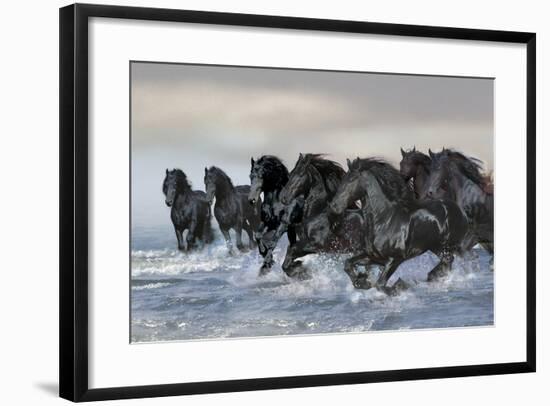 Dream Horses 019-Bob Langrish-Framed Photographic Print