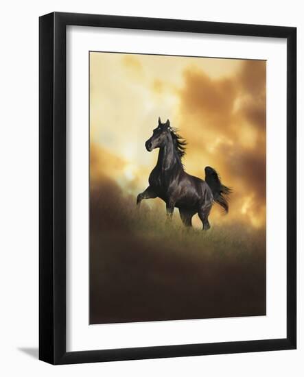 Dream Horses 049-Bob Langrish-Framed Photographic Print