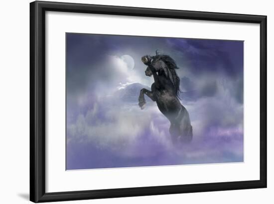 Dream Horses 056-Bob Langrish-Framed Photographic Print