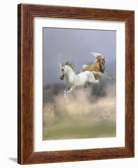 Dream Horses 088-Bob Langrish-Framed Photographic Print