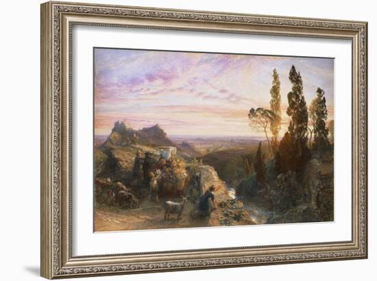 Dream in Apennines, Circa 1864-Samuel Palmer-Framed Giclee Print