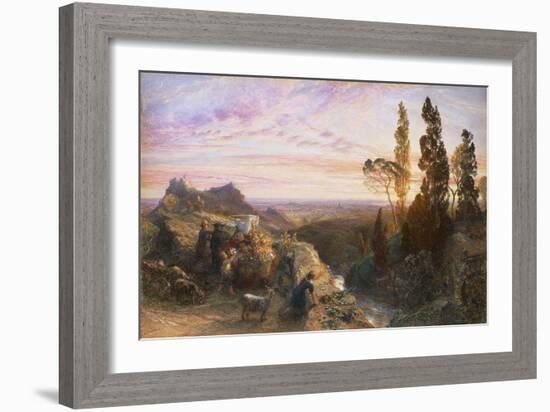 Dream in Apennines, Circa 1864-Samuel Palmer-Framed Giclee Print