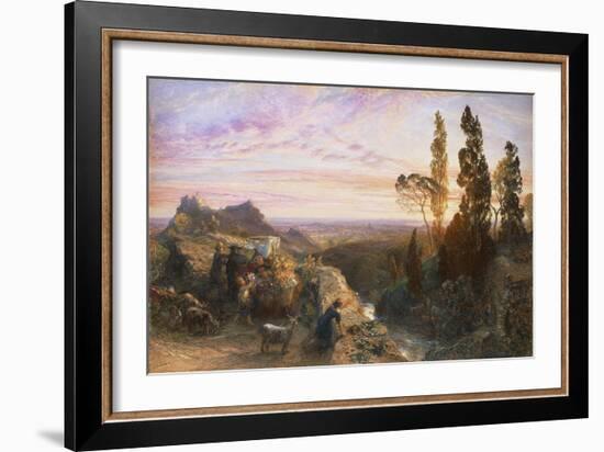 Dream in Apennines, Circa 1864-Samuel Palmer-Framed Giclee Print