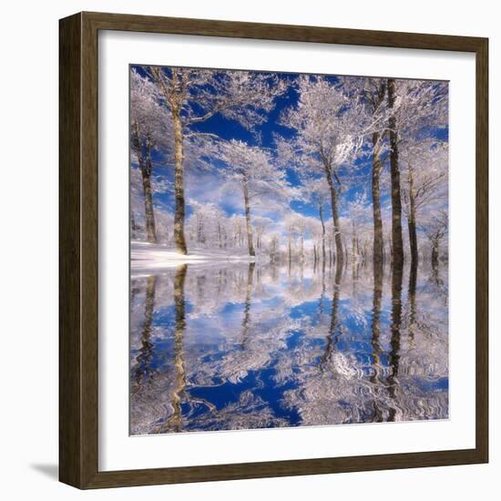 Dream in Blue-Philippe Sainte-Laudy-Framed Photographic Print