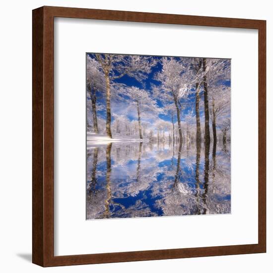 Dream in Blue-Philippe Sainte-Laudy-Framed Premium Photographic Print