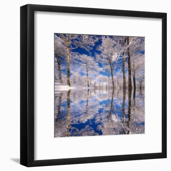 Dream in Blue-Philippe Sainte-Laudy-Framed Premium Photographic Print