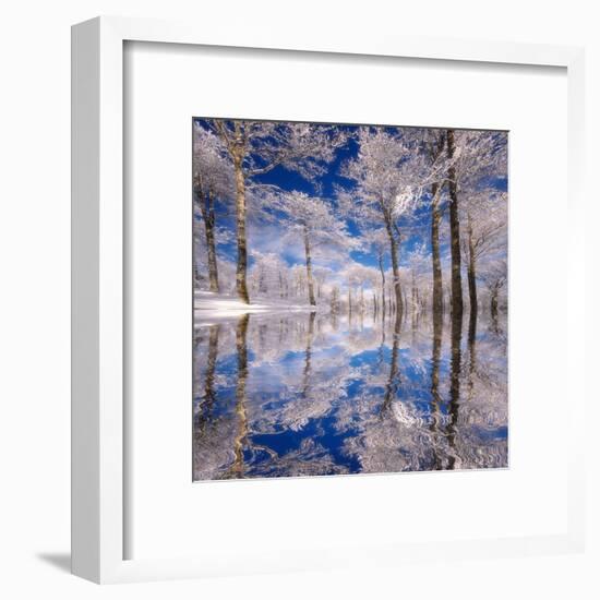 Dream in Blue-Philippe Sainte-Laudy-Framed Premium Photographic Print