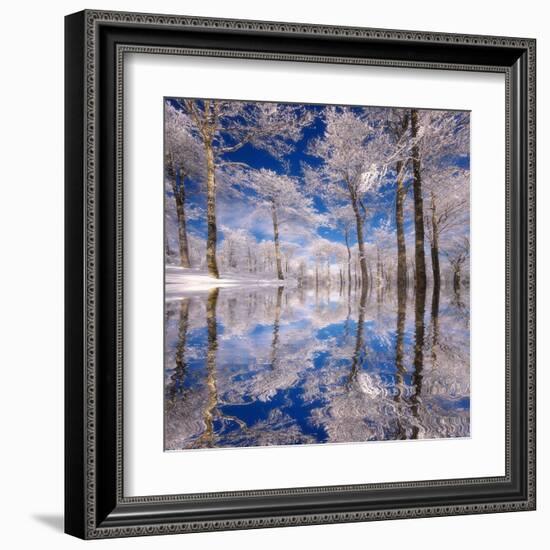 Dream in Blue-Philippe Sainte-Laudy-Framed Premium Photographic Print