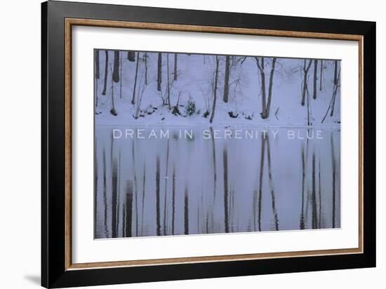 Dream in Serenity Blue-Art Licensing Studio-Framed Giclee Print