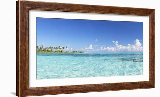 Dream Island at Olhuveli Beach and Spa Resort, South Male Atoll, Kaafu Atoll, Maldives (PR)-Ian Trower-Framed Photographic Print