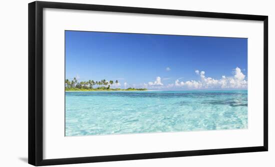 Dream Island at Olhuveli Beach and Spa Resort, South Male Atoll, Kaafu Atoll, Maldives (PR)-Ian Trower-Framed Photographic Print