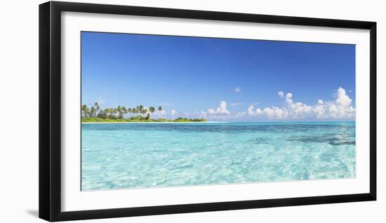 Dream Island at Olhuveli Beach and Spa Resort, South Male Atoll, Kaafu Atoll, Maldives (PR)-Ian Trower-Framed Photographic Print