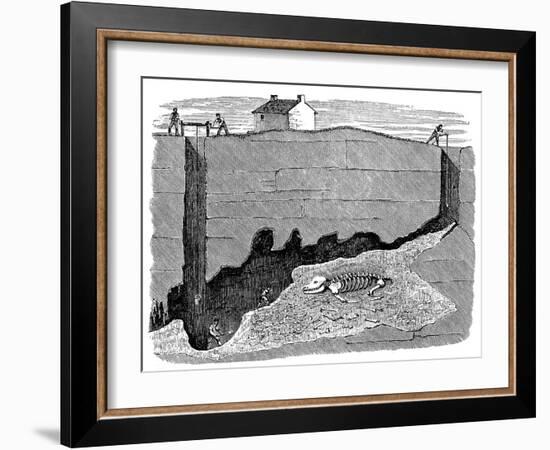 Dream Lead Mine, Near Wirksworth, Derbyshire, 1881-null-Framed Giclee Print