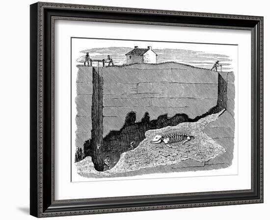 Dream Lead Mine, Near Wirksworth, Derbyshire, 1881-null-Framed Giclee Print
