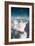 Dream like Surreal Double Exposure Portrait of Attractive Lady Combined with Aerial View Photograph-Victor Tongdee-Framed Photographic Print