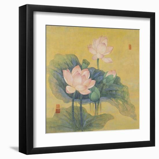 Dream Lotus-Ailian Price-Framed Art Print