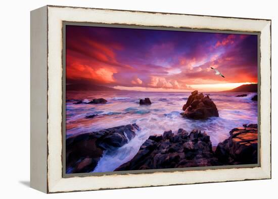 Dream of a Samurai-Philippe Sainte-Laudy-Framed Premier Image Canvas