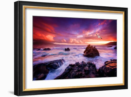 Dream of a Samurai-Philippe Sainte-Laudy-Framed Photographic Print