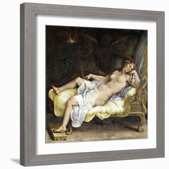 Dream of Ecuba-Giulio Romano-Framed Giclee Print