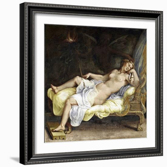 Dream of Ecuba-Giulio Romano-Framed Giclee Print