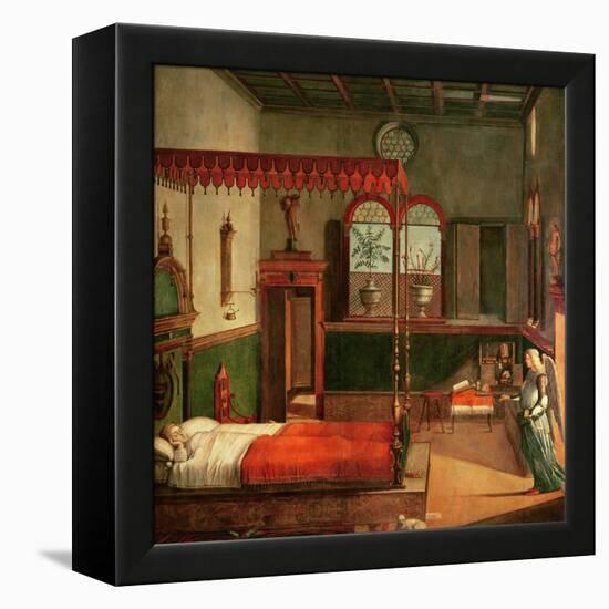 Dream of St.Ursula, 1495-Vittore Carpaccio-Framed Premier Image Canvas