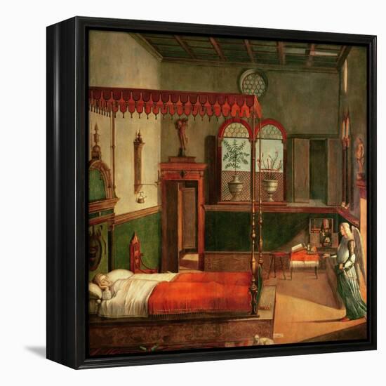 Dream of St.Ursula, 1495-Vittore Carpaccio-Framed Premier Image Canvas