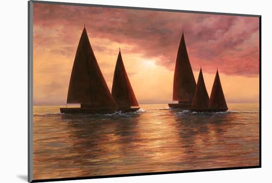 Dream Sails-Diane Romanello-Mounted Photographic Print