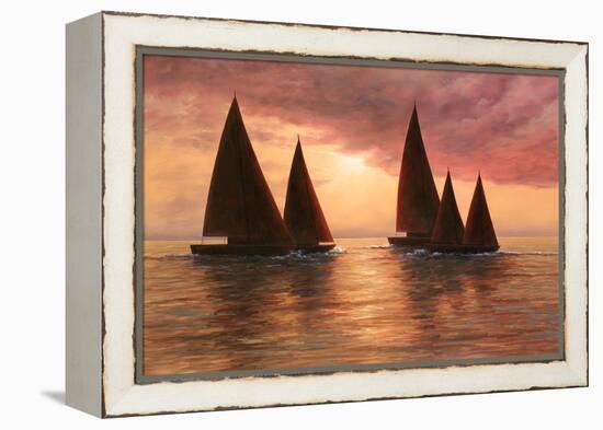 Dream Sails-Diane Romanello-Framed Premier Image Canvas