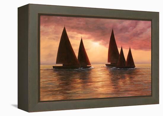 Dream Sails-Diane Romanello-Framed Premier Image Canvas