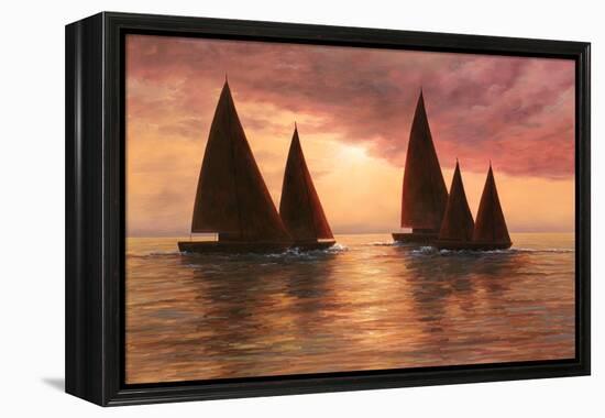 Dream Sails-Diane Romanello-Framed Premier Image Canvas