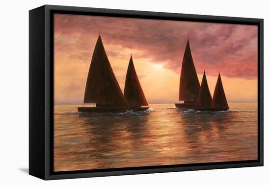 Dream Sails-Diane Romanello-Framed Premier Image Canvas