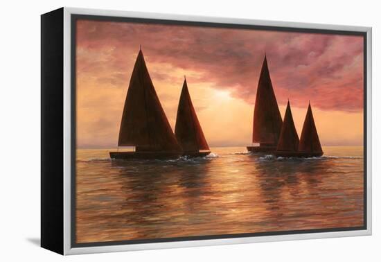 Dream Sails-Diane Romanello-Framed Premier Image Canvas