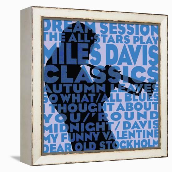 Dream Session: The All-Stars Play Miles Davis Classics (Blue Color Variation)-null-Framed Stretched Canvas