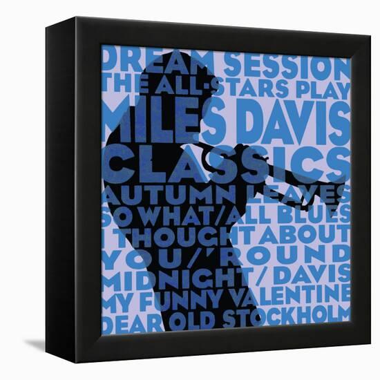 Dream Session: The All-Stars Play Miles Davis Classics (Blue Color Variation)-null-Framed Stretched Canvas