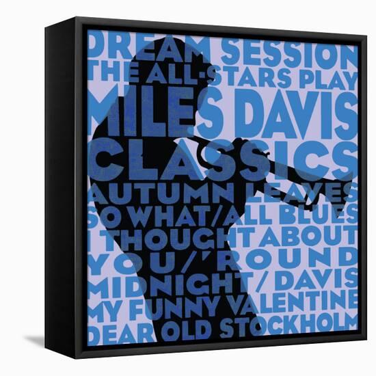 Dream Session: The All-Stars Play Miles Davis Classics (Blue Color Variation)-null-Framed Stretched Canvas