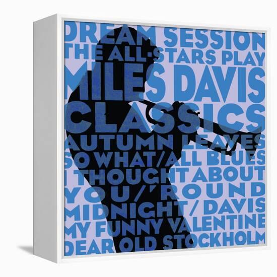 Dream Session: The All-Stars Play Miles Davis Classics (Blue Color Variation)-null-Framed Stretched Canvas