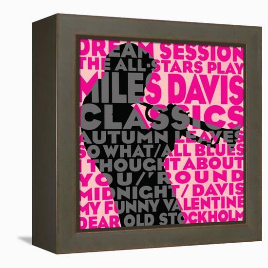 Dream Session: The All-Stars Play Miles Davis Classics (Pink Color Variation)-null-Framed Stretched Canvas