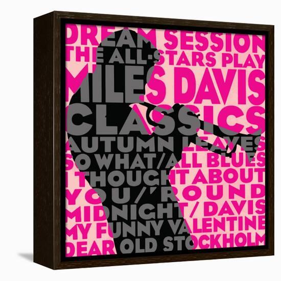 Dream Session: The All-Stars Play Miles Davis Classics (Pink Color Variation)-null-Framed Stretched Canvas