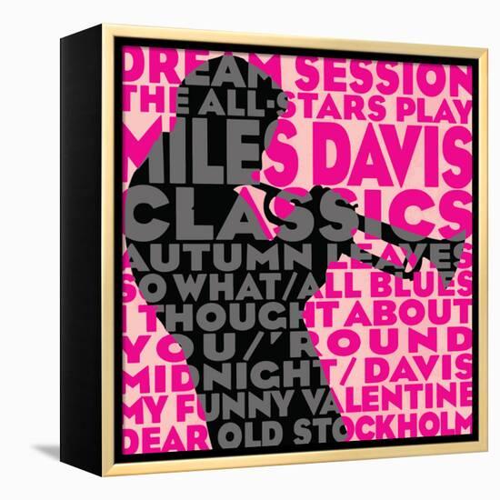 Dream Session: The All-Stars Play Miles Davis Classics (Pink Color Variation)-null-Framed Stretched Canvas