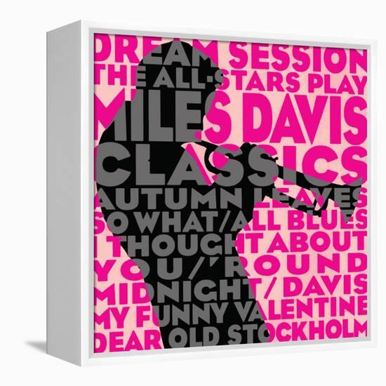 Dream Session: The All-Stars Play Miles Davis Classics (Pink Color Variation)-null-Framed Stretched Canvas