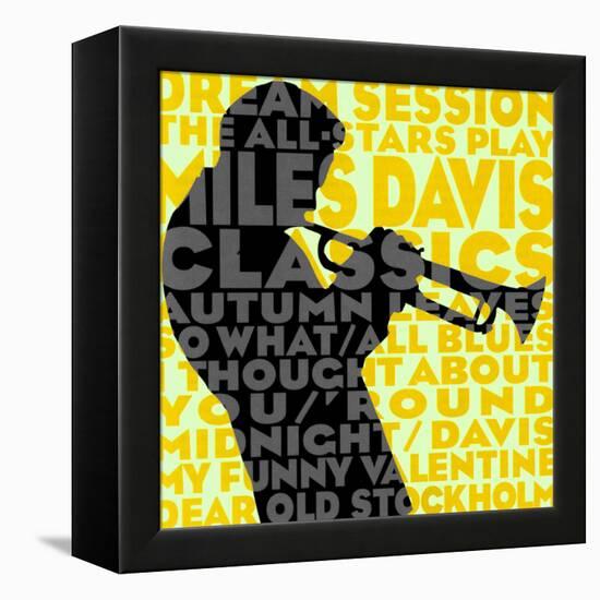 Dream Session: The All-Stars Play Miles Davis Classics (Yellow Color Variation)-null-Framed Stretched Canvas
