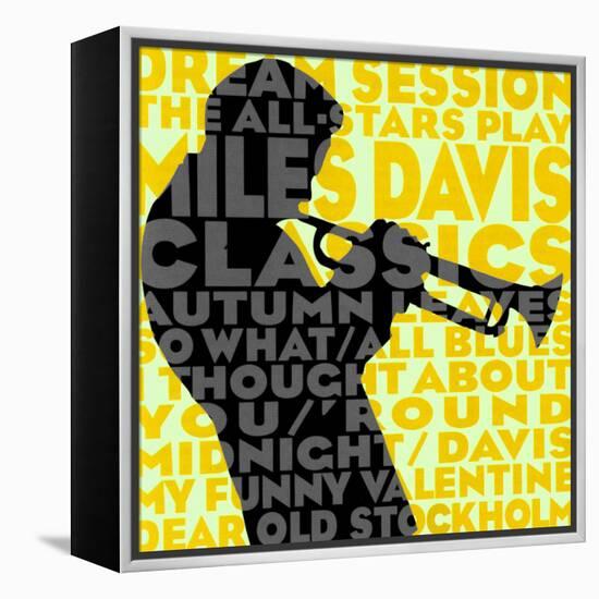 Dream Session: The All-Stars Play Miles Davis Classics (Yellow Color Variation)-null-Framed Stretched Canvas