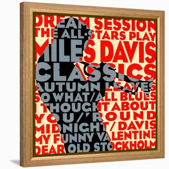 Dream Session : The All-Stars Play Miles Davis Classics-null-Framed Stretched Canvas