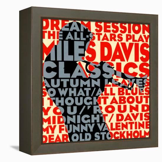 Dream Session : The All-Stars Play Miles Davis Classics-null-Framed Stretched Canvas