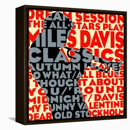 Dream Session : The All-Stars Play Miles Davis Classics-null-Framed Stretched Canvas