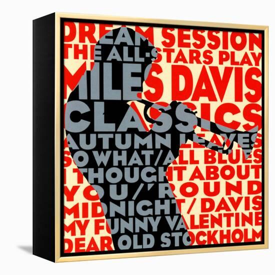 Dream Session : The All-Stars Play Miles Davis Classics-null-Framed Stretched Canvas